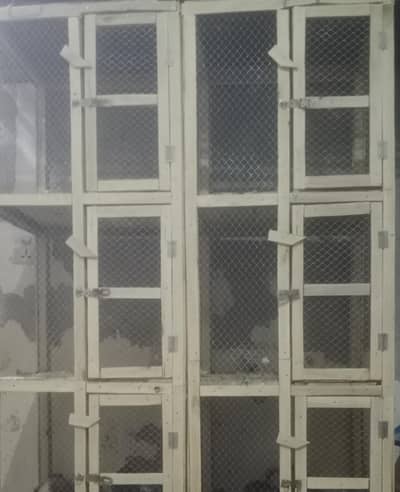 8 portion wooden cage for sale