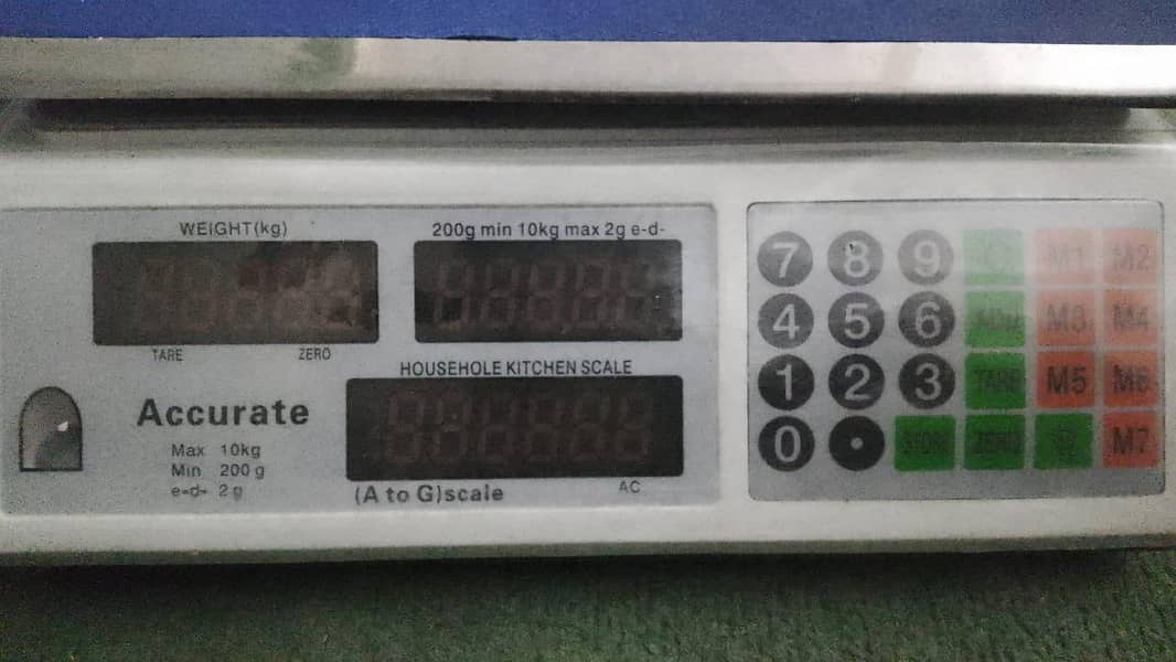 digital weight machine 1