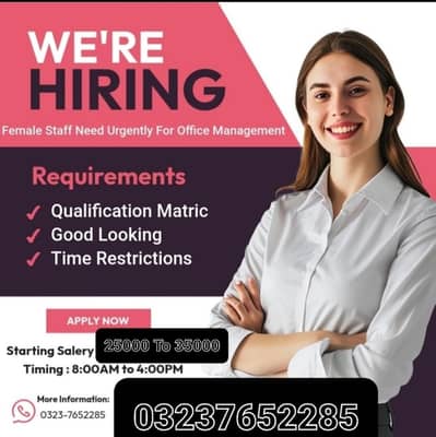 Urgently Need Female