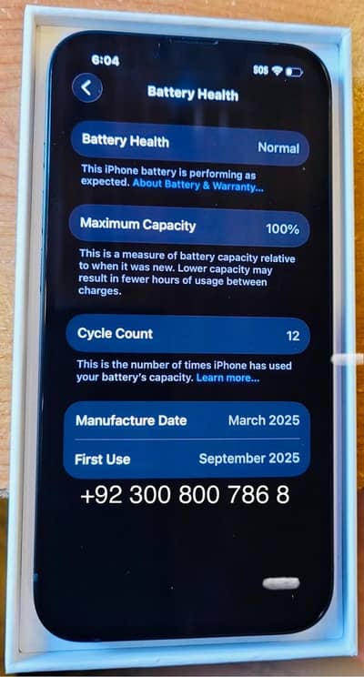 Apple iPhone 13 Pro MAX PTA APPROVED / iPhone 16e 128gb