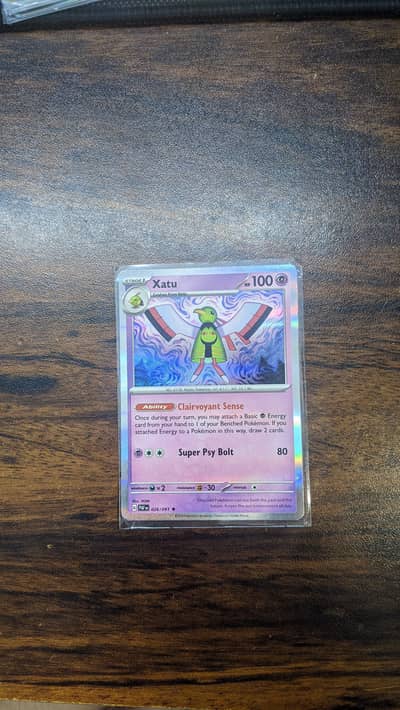 Xatu #26 [Holo] Pokemon Paldean Fates [Original Germany Imported]