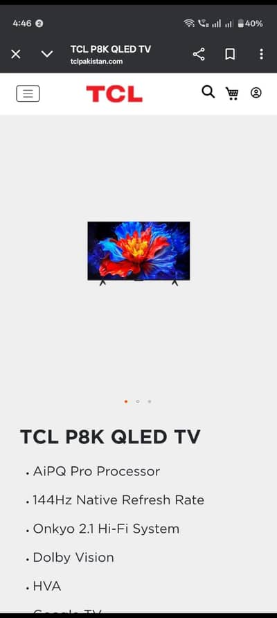 New pin pack LCD 55 inch TCL company