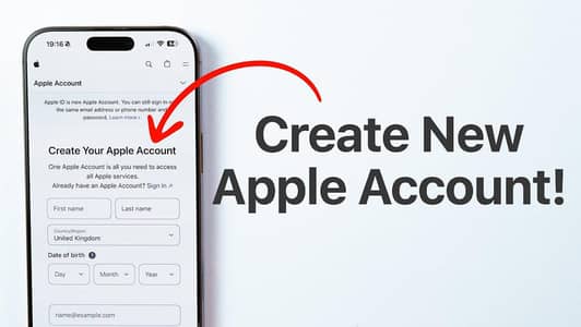 iphone create I'd new 350/