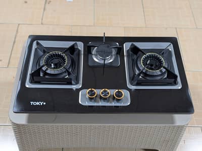 Tokyo Glass Brass & EPS Burners Gass Hobs Are Available With Warranty
