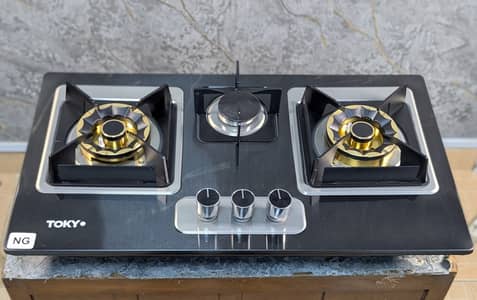 Tokyo Glass Brass & EPS Burners Gass Hobs Are Available With Warranty