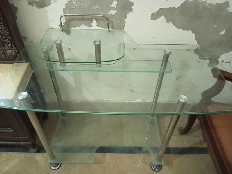 glass computer table 1