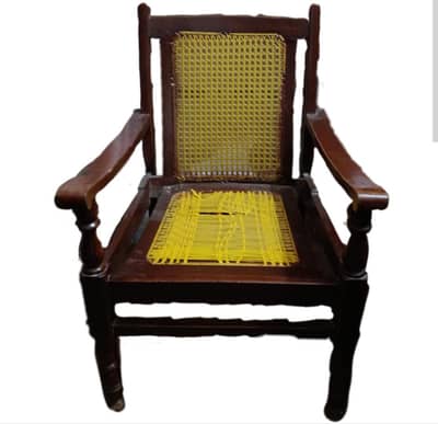 Shesham black talli wood chair