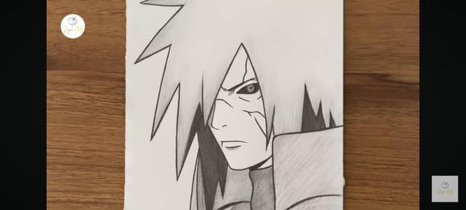 drawing Madara uchiya