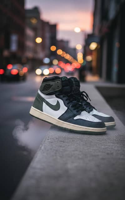 Air Jordan 1 Retro High OG "Clay Green" – Rare Collector's Pair