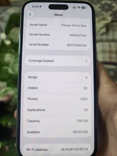 iPhone 14 Pro max used like New