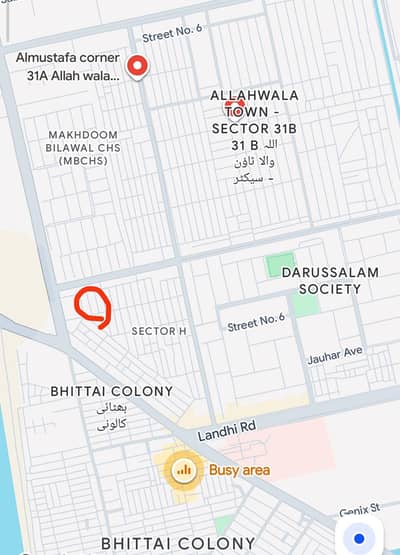 50 yards flat for rent 31 g Allah wala town