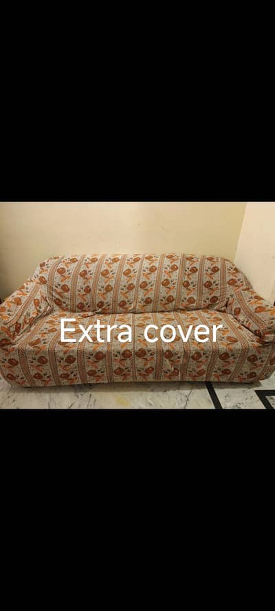 5 seater sofa set with extra cover