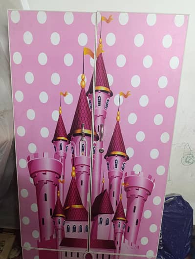 kids wardrobe available very little used.