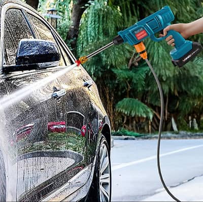 Double batteries Car washer Full accessories