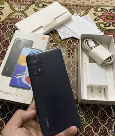 Redmi note 11 6/128gb with box