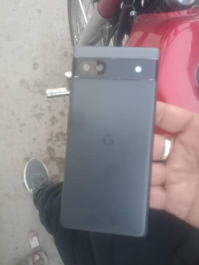 google pixel 6a for sale only back camera ka msla ha Baki mobile ok ha