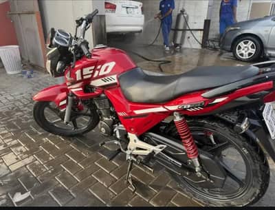 Honda CB 150F black colour 24 model