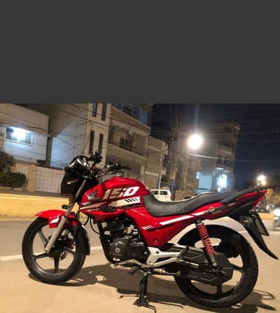 Honda CB 150 Model 2024 Bike | 26000 KM's Driven | Red Color Bike