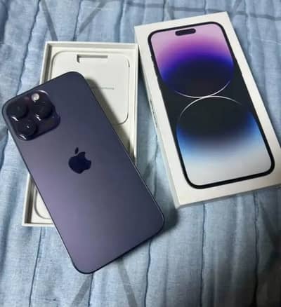 Apple iPhone 14 Pro Max Complete box urgent sale connect wtp no