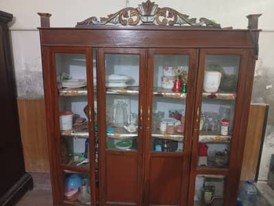 Showcase/Dressing table/side table. Full wooden