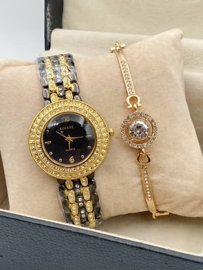 new designed bracelets and watches for women/girls