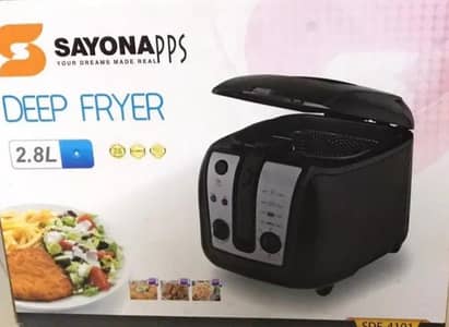 SAYONA DEEP FRYER 2.8L Brand New