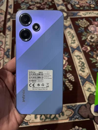 infinix Hot 30 play purple colour