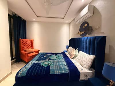 One bed apartment per day available Gulbarga green Islamabad