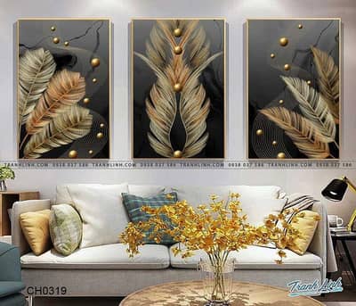 Wall decor frame wooden sticky tile frame