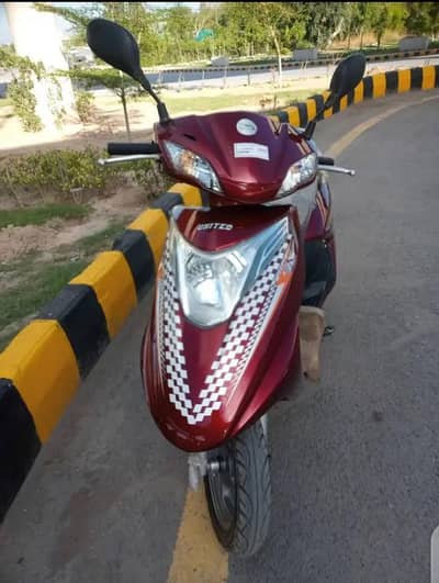 united scooter 100cc pitrol