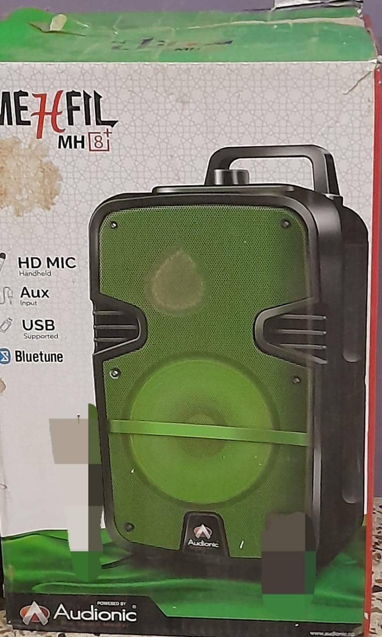 Audionic portable speaker Bluetooth 3