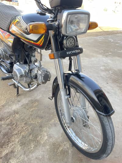Honda Cd 70 2023 model for sale one hand bike just like new no work