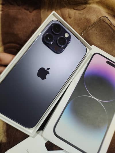 iphone 14pro max 256gb whtsp number 03298995345