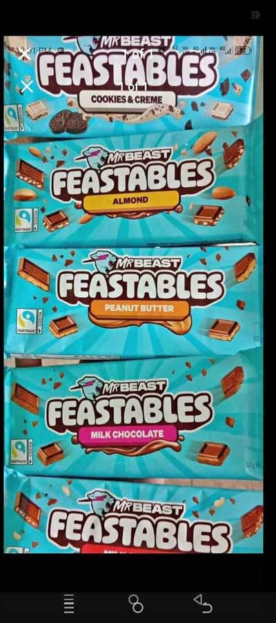 feast able bar original chocolate