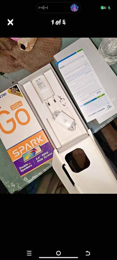 tecno spark Go 4/64 complete Saman Whatsapp 03121199383