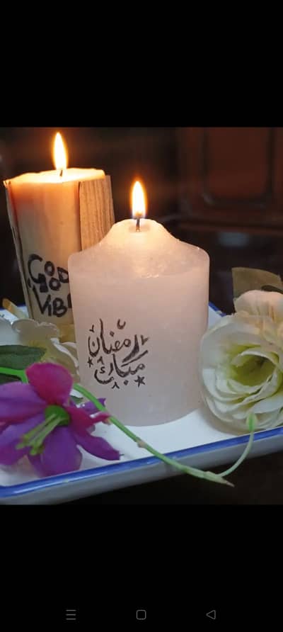 Home made scented candles, made with love 