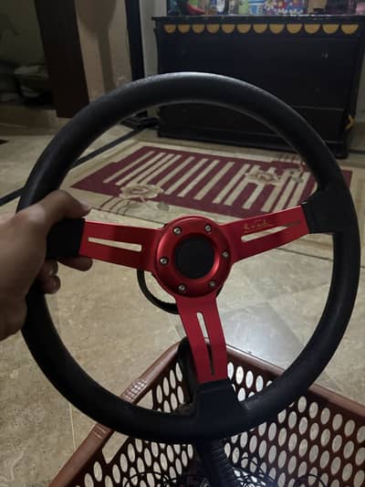 Deep dish steering
