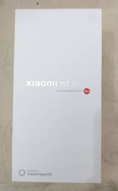Xiaomi 15t Pro Black  PTA APPROVED
