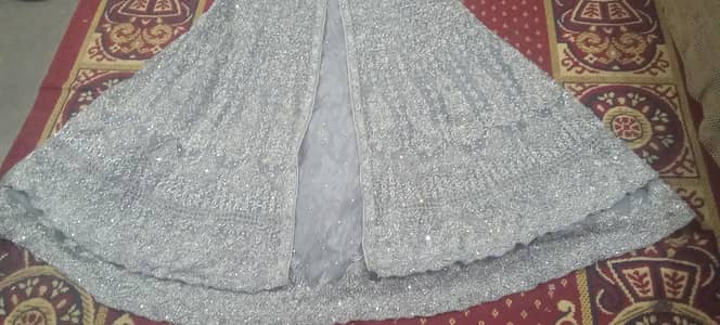 naqshi walima bridal maxi  with heavy work and dupatta _ New