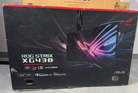ROG Strix XG438Q HDR Large Gaming Monitor - 4k, 120hz, 43 inches ,used