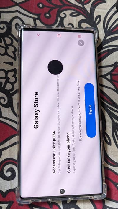Samsung Galaxy Note 10 plus 5g  12 256