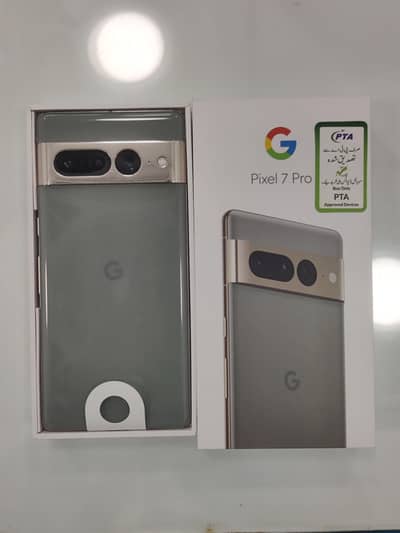 Google Pixel 7 Pro 12/128 box pack official PTA approved All colors