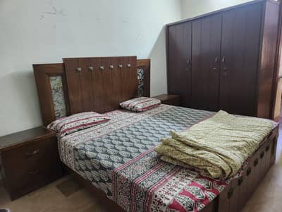 Bed Set, Dressing, Wardrobe almaari Bedroom set