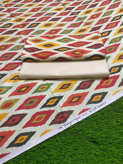 lawn unstitched digital print plz read description
