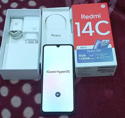 redmi 14c 10/9 urgent sale 4+4=8gb raam 128gb storage