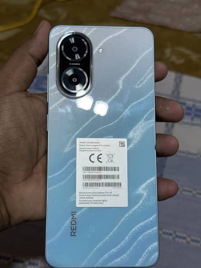 Redmi A5 4+4 RAM 128GB With Box And Charger slightly Used Like New