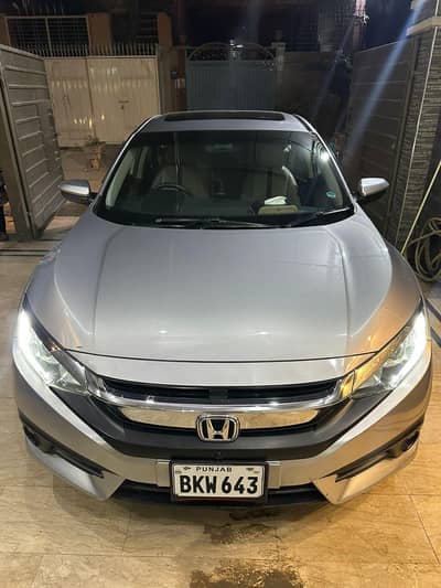 honda civic 2019 ug red meter full loded