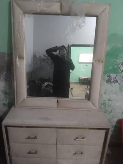 king size bed with side table dressing 03334000412