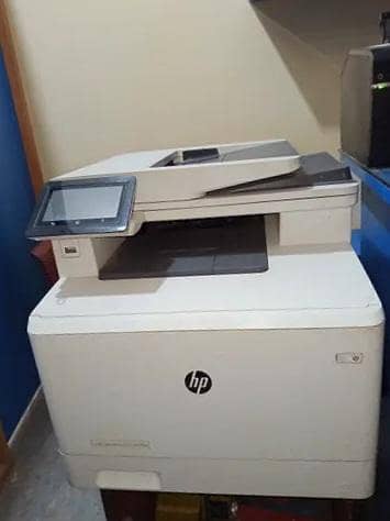 HP wifi Color Laserjet Pro MFP M477fdw all in one printer scanner fax