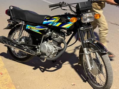 Honda CG 125 2026 black